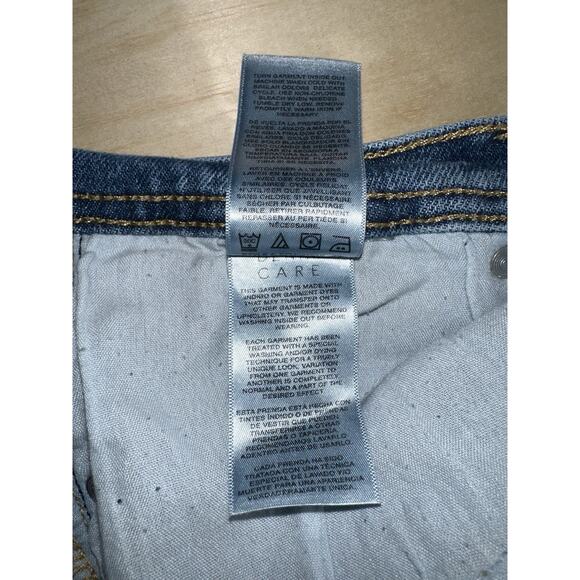 Kensie Jeans The Savannah Flare Jeans Women’s 10/30 Light Wash Raw Hem - Picture 5 of 9